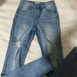 RSQ curvy high rise skinny jeans